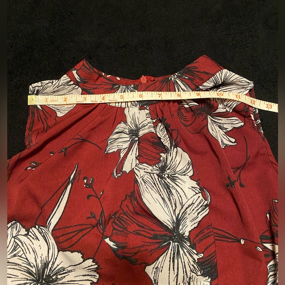 Red Halter Top - Picture 5 of 5